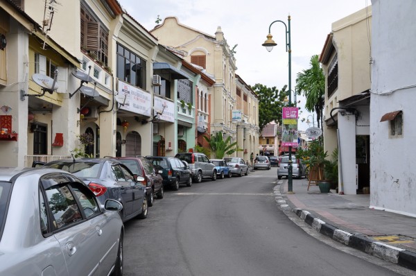 The historic streets of Georgetown