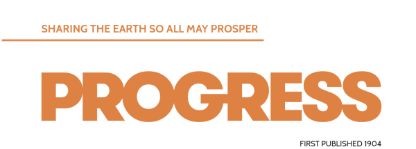 Progress magazine header